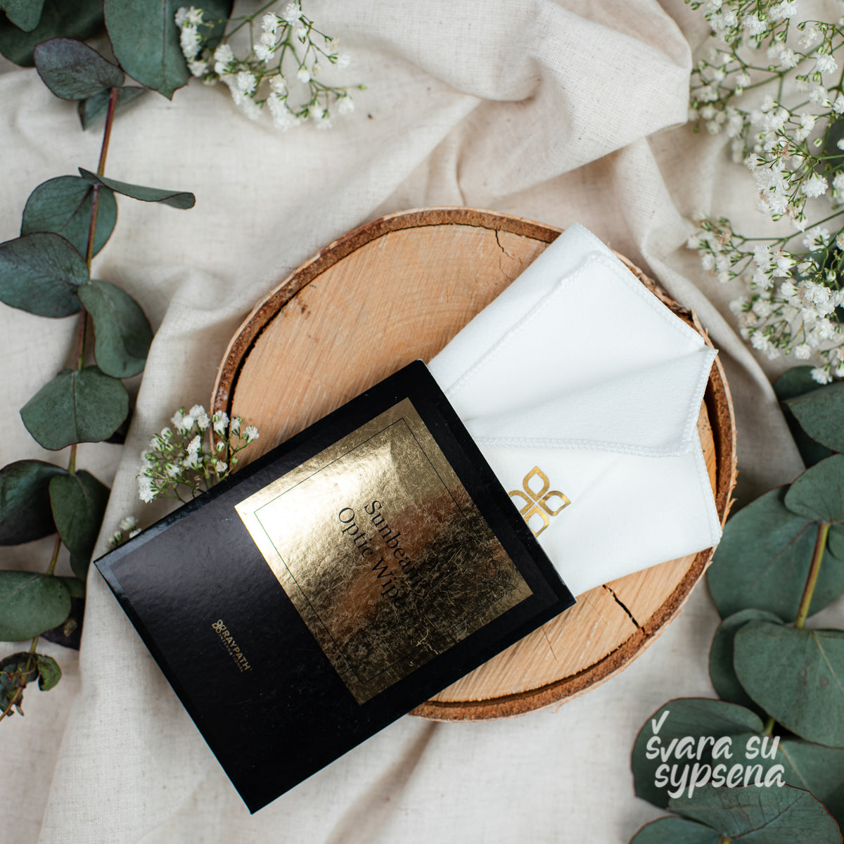 Akinių servėtėlė - Sunbeam Optic Wipe