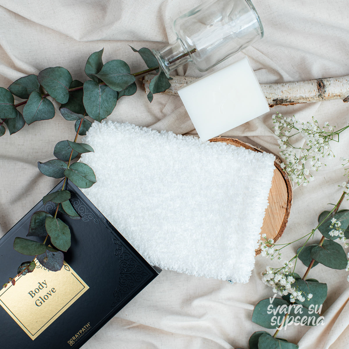 Pirštinė kūno prausimuisi – Body Glove